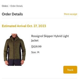 Rossignol Men’s Jacket size Medium Brand New Unworn